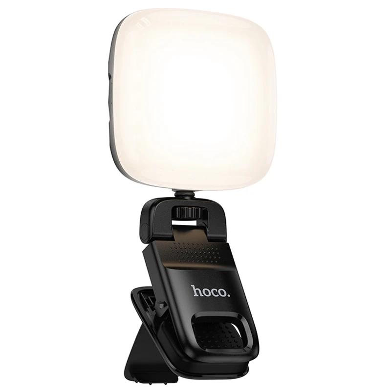 Портативна лампа для селфі Hoco K29 Beauty Selfie Light 300 mAh – Black. Фото 1 з 7