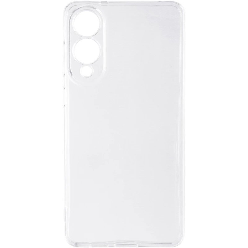 Ультратонкий силиконовый чехол 1,5 мм с защитой камеры для Samsung Galaxy S25 Edge – Бесцветный (прозрачный). Фото 3 из 5