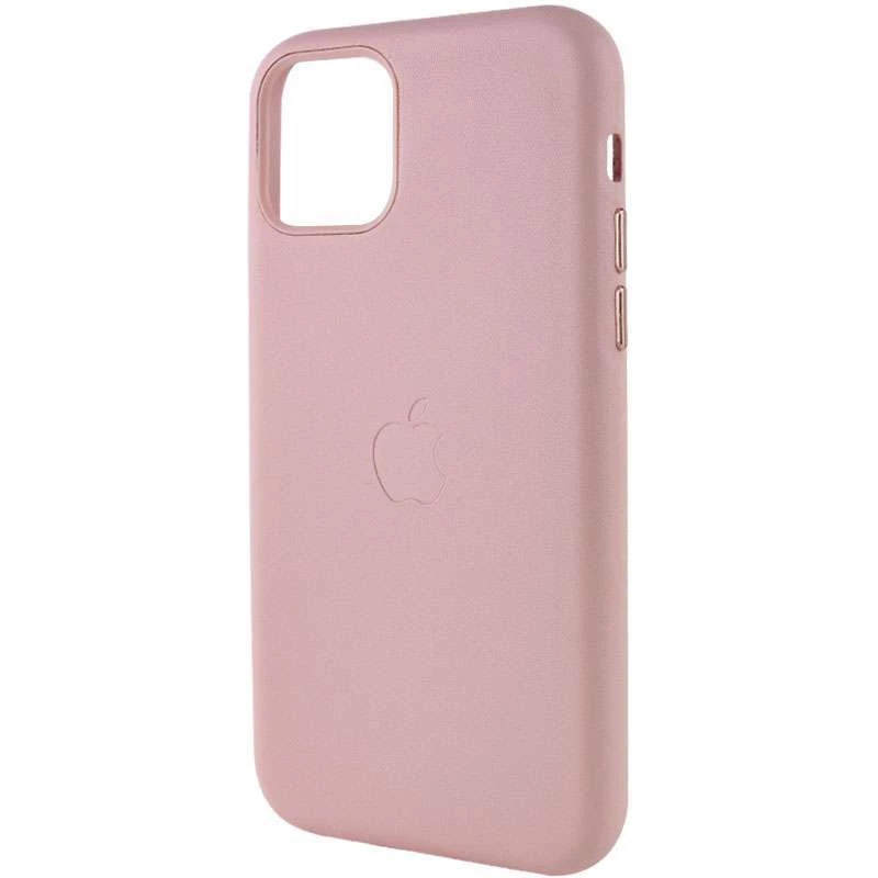Кожаный чехол Silicone Case Soft для Apple iPhone 11 Pro Max (6.5") – Sand Pink. Фото 5 из 9