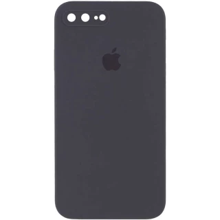 Чехол Silicone Case Square с защитой камеры для Apple iPhone 7 plus / 8 plus фото 1 из 3