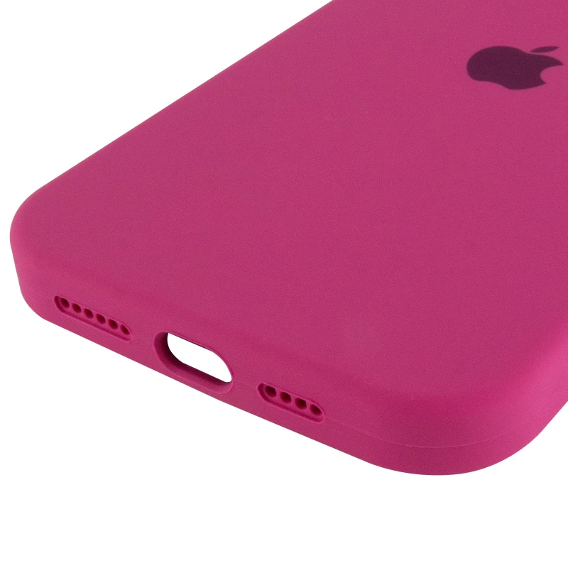 Чохол Silicone Case з закритим низом на Apple iPhone 13 Pro (6.1") – Малиновий / Dragon Fruit. Фото 8 з 8