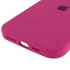 Чехол Silicone Case с закрытым низом для Apple iPhone 15 Pro Max (6.7") – Малиновый / Dragon Fruit. Фото 8 из 8