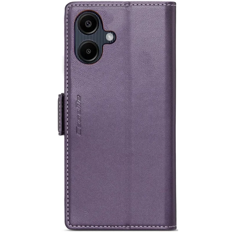Шкіряний чохол-книжка CaseMe Nappa leather для Xiaomi Redmi Note 15 Pro+ 5G – Purple. Фото 6 з 10