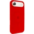 Чохол Silicone Case Full Protective (AA) V2 with MagSafe для Apple iPhone 17 Air (6.5") – Червоний / Red. Фото 3 з 11