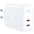 МЗП Acefast A29 PD50W GaN (USB-C+USB-C) dual port – White. Фото 2 з 3