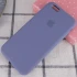 Чехол Silicone Case с закрытым низом для Apple iPhone 6/6s (4.7") – Серый / Lavender Gray. Фото 2 из 3