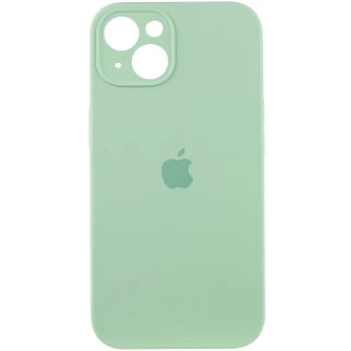 Чехол Silicone Case с защитой камеры для Apple iPhone 15 (6.1") фото 1 из 6