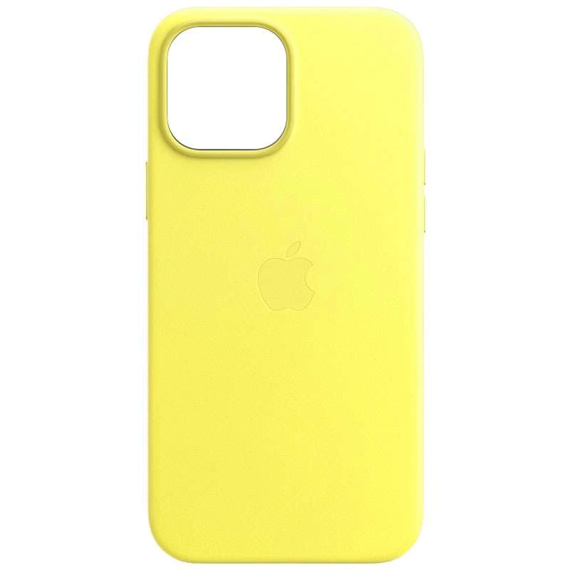 

Шкіряний чохол Silicone Case на Apple iPhone 11 (6.1") (Yellow)