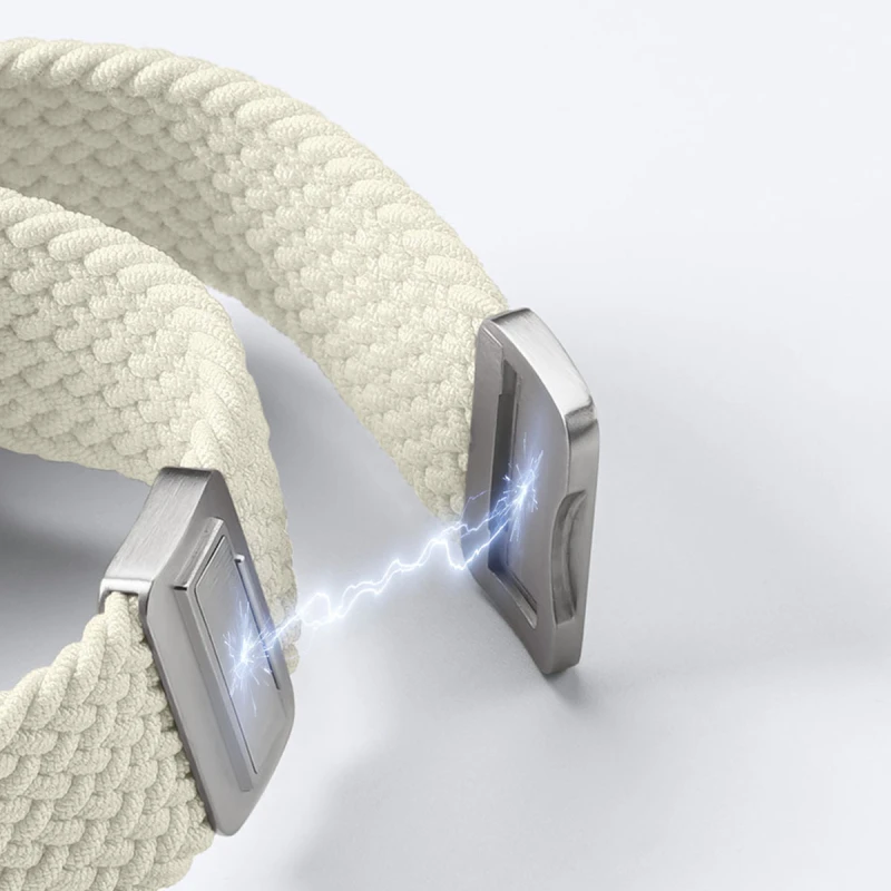 Ремінець Dux Ducis Mixture Ultra для Apple Watch 38/40/41/42mm(ser.10) – Starlight. Фото 3 з 8