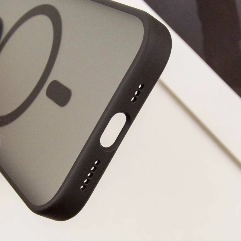 TPU+PC чохол Blueo Skin Friendly Frosted with MagSafe для Apple iPhone 16 Pro фото 4 з 5