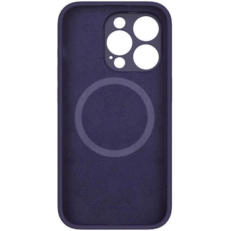 Чохол Nillkin Silicone LensWing Magnetic з закритою камерою на Apple iPhone 14 Pro (6.1") – Фіолетовий / Deep Purple. Фото 6 з 6