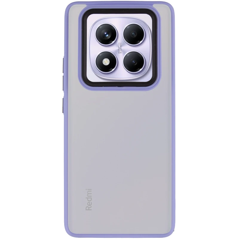 Чохол TPU+PC Lyon Frosted на Xiaomi Redmi Note 15 4G/5G (EU) – Purple. Фото 3 з 5