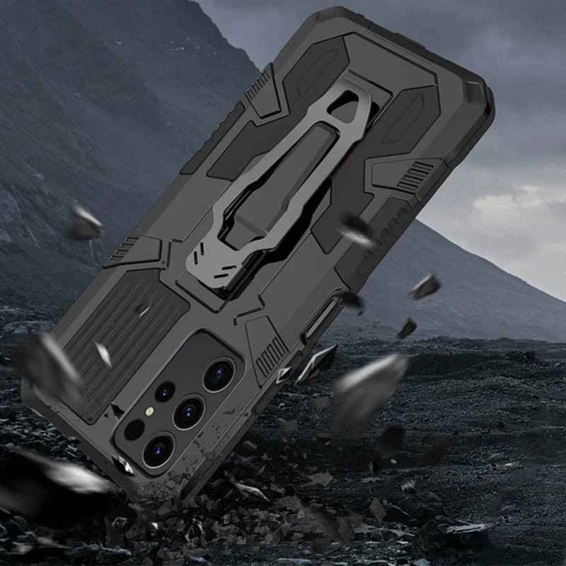 Протиударний чохол Defender Clip на Samsung Galaxy S24 Ultra – Black. Фото 3 з 4