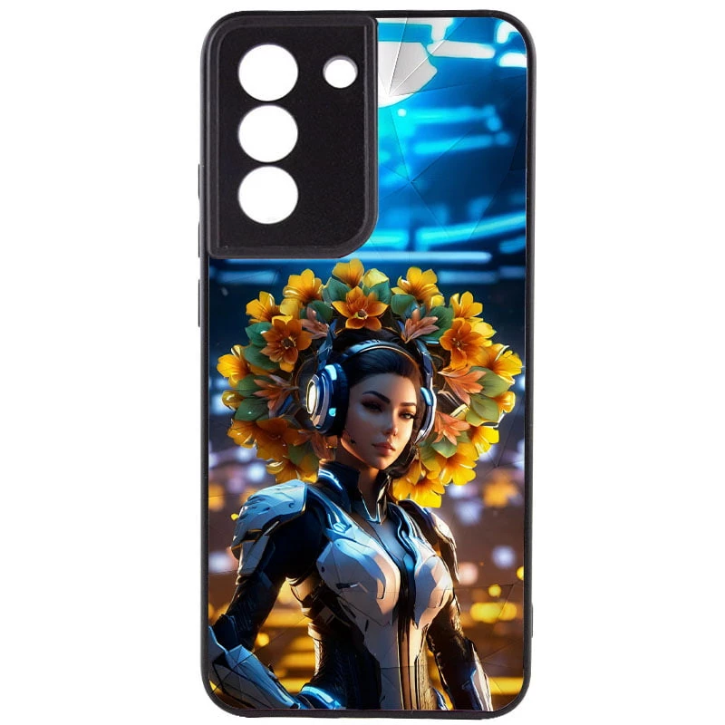 

Стеклянный чехол Prisma Ladies на Samsung Galaxy S22 (Cyberpunk)