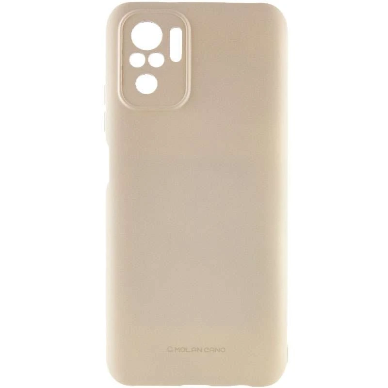 

Силиконовый чехол Molan Cano Smooth для Xiaomi Redmi Note 10 / Note 10s (Серый), Сірий