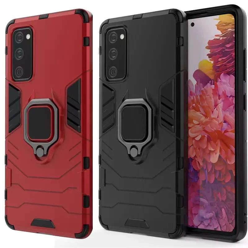 

Протиударний чохол Transformer з кільцем на Samsung Galaxy S20 FE