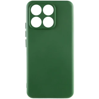 Чехол Silicone Cover Ummi Lakshmi Full Camera (AA) для Motorola Edge 70 — Зеленый / Cyprus Green
