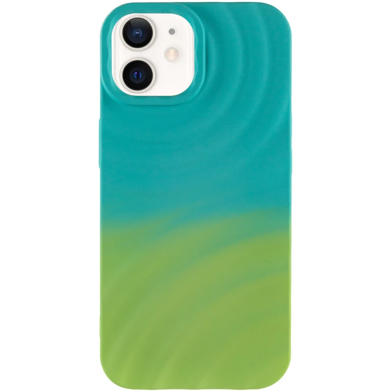 Чехол TPU ColorWave для Apple iPhone 12 Pro (6.1") – Marine Green / Mint. Фото 3 из 6