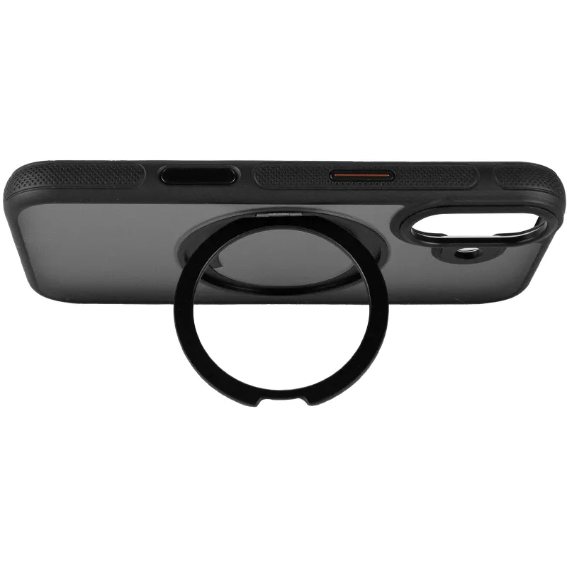 Чехол Ummi Stylish with MagSafe Ring для Apple iPhone 17 (6.3") – Black. Фото 8 из 11