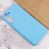 Кольоровий силіконовий чохол на Samsung Galaxy S21+ – Блакитний. Фото 4 з 4