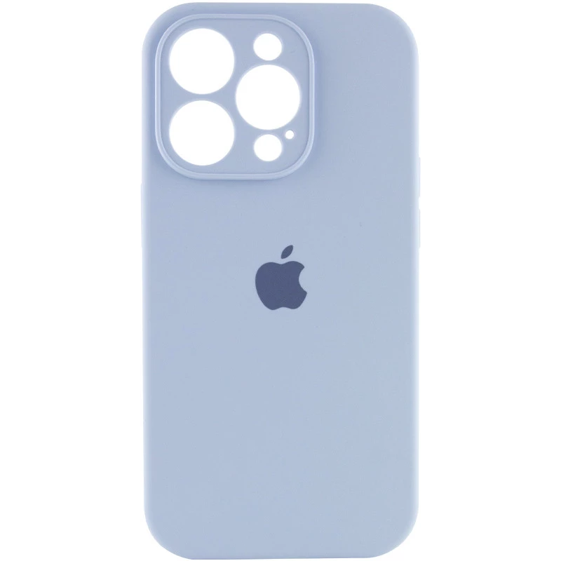 Чохол Silicone Case з захистом камери на Apple iPhone 16 Plus – Блакитний / Lilac Blue. Фото 2 з 8