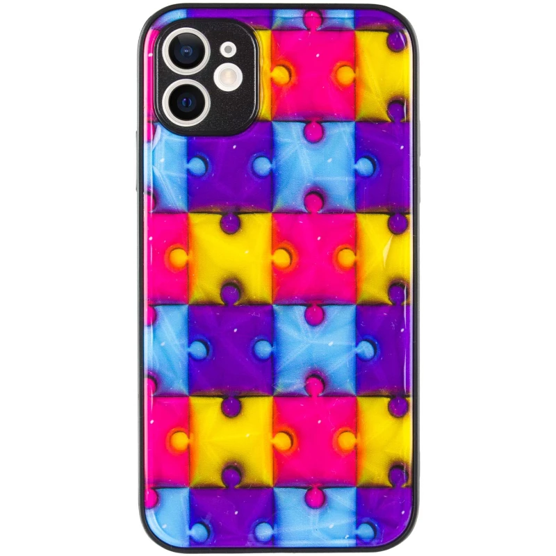 Чохол Prisma Plush для Apple iPhone 12 (6.1") – Puzzle. Фото 5 з 9