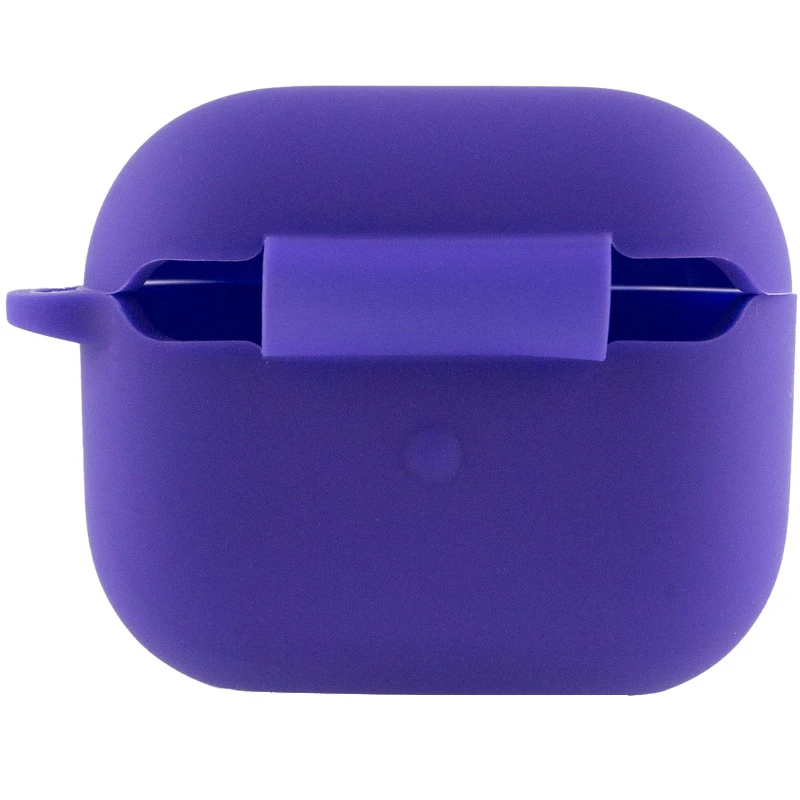 Силіконовий футляр для навушників AirPods 3 – Фіолетовий / Ultra Violet. Фото 4 з 5