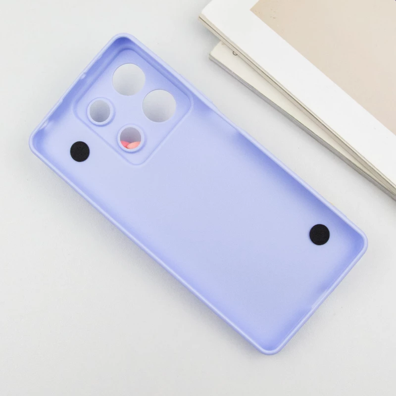 Чохол Heart з ланцюгом на Xiaomi Redmi Note 13 5G – Lilac Blue. Фото 5 з 7