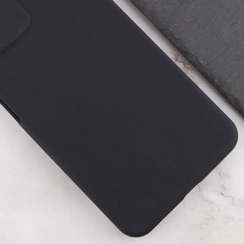 Чехол Silicone Case Lakshmi Premium з закритою камерою на Xiaomi Poco M6 4G – Черный / Black. Фото 3 из 3