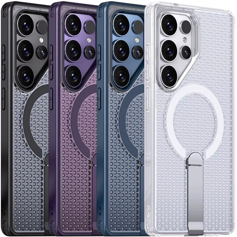 Чохол TPU Breeze with MagSafe stand для Samsung Galaxy S26 Ultra фото 1 з 1