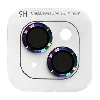 Металлическое защитное стекло на камеру для Apple iPhone 15 (6.1") фото 1 из 9