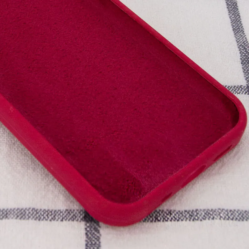 Чохол Silk Full Protective (AA) NO LOGO для Apple iPhone 13 Pro Max (6.7") – Червоний / Rose Red. Фото 3 з 4