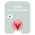 Тримач для телефону Popsocket Air Bag – Pink Elk. Фото 1 з 2