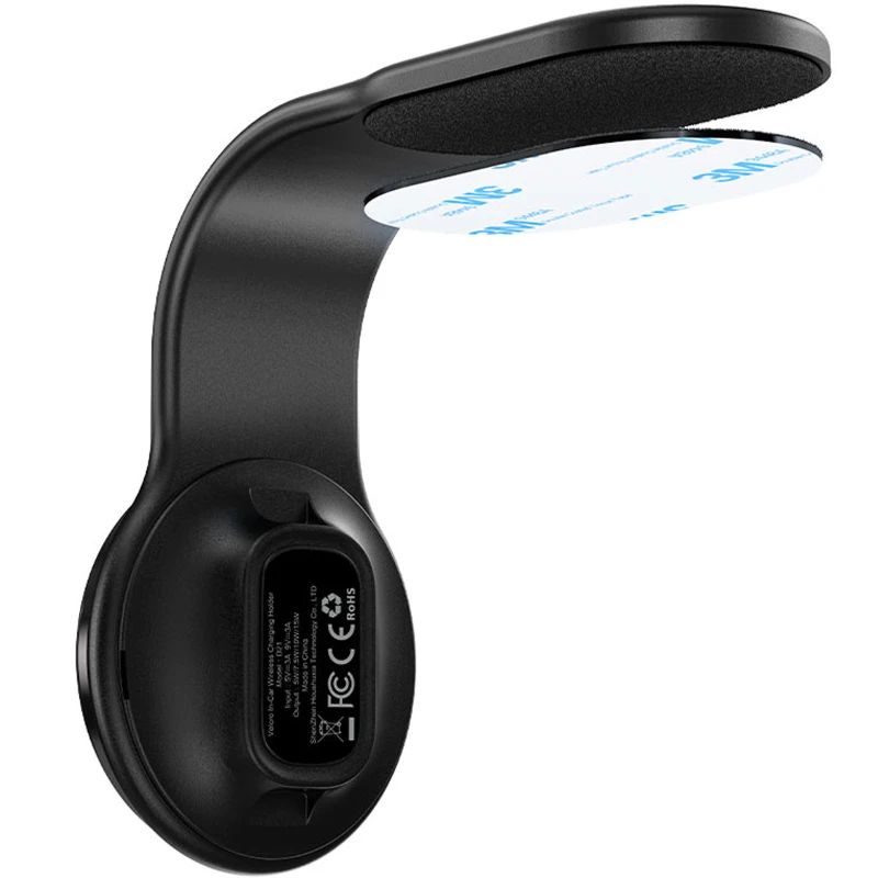 Автотримач з БЗП Acefast D21 Magnetic Wireless Charging 15W – Black. Фото 4 з 6