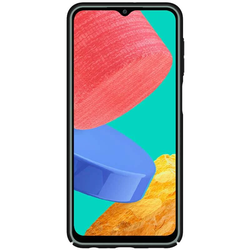 Карбована накладка Nillkin зі шторкою для камери на Samsung Galaxy M33 5G – Чорний / Black. Фото 2 з 5