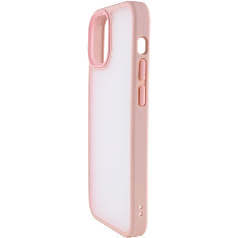 TPU+PC с металлическими кнопками для Apple iPhone 15 Plus (6.7") – Розовый. Фото 3 из 5