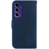 Кожаный чехол-книжка Cute Tiger для Samsung Galaxy A16 4G/5G – Dark Blue. Фото 2 из 4