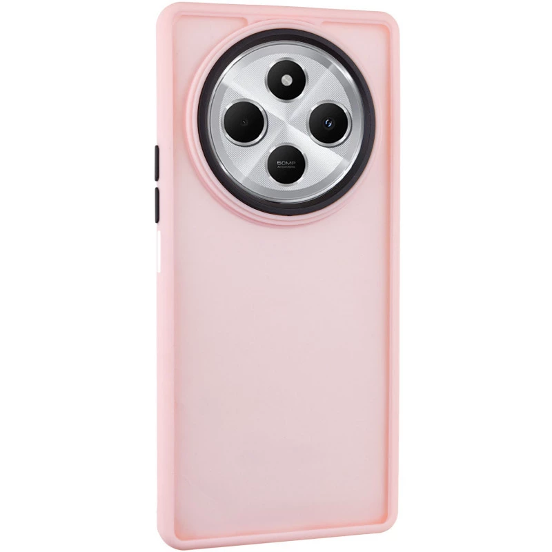 Чохол TPU+PC Lyon Frosted на Xiaomi Redmi 14C / Poco C75 – Pink. Фото 1 з 5