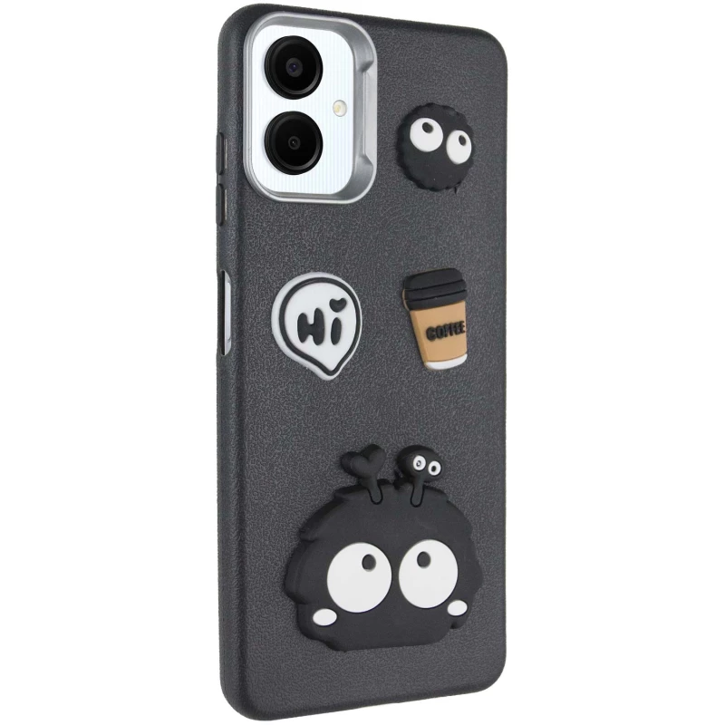 Чохол Labubu Toys для Samsung Galaxy A06 – Monster / Black. Фото 1 з 8