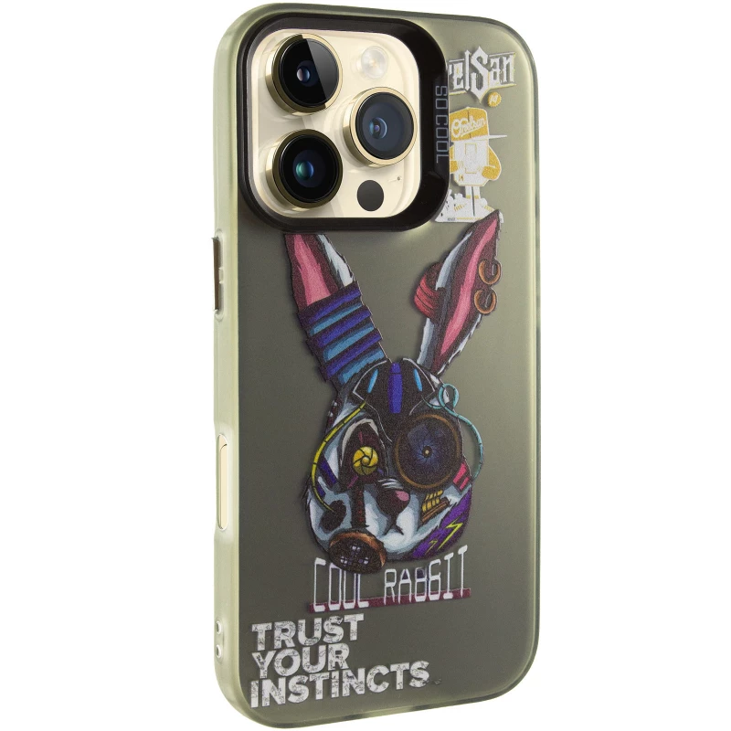 Чохол TPU+PC Street Art для Apple iPhone 16 Pro – Cool Rabbit. Фото 2 з 7