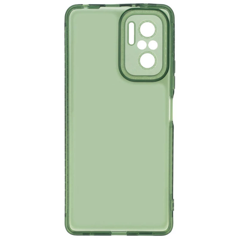 Силіконовий чохол з візерунком на Xiaomi Redmi Note 10 / Note 10s – Зелений. Фото 4 з 6