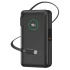 Портативний ЗП Power Bank WIWU Wi-P049 PD20W with cable 10000 mAh – Black. Фото 2 з 7