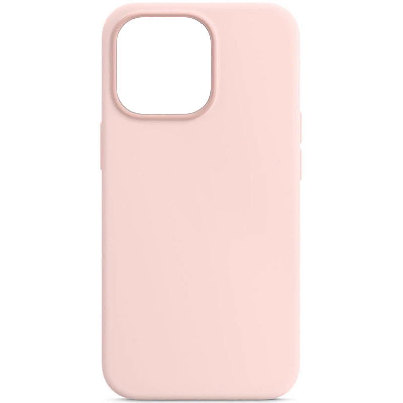 Чехол с закрытым низом Silicone Case для Apple iPhone 12 Pro (6.1") – Розовый / Chalk Pink. Фото 1 из 1