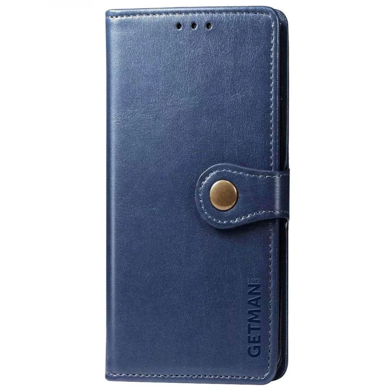 

Чехол-книжка GETMAN галлант для Xiaomi Redmi Note 10 5G (Синий), Синій