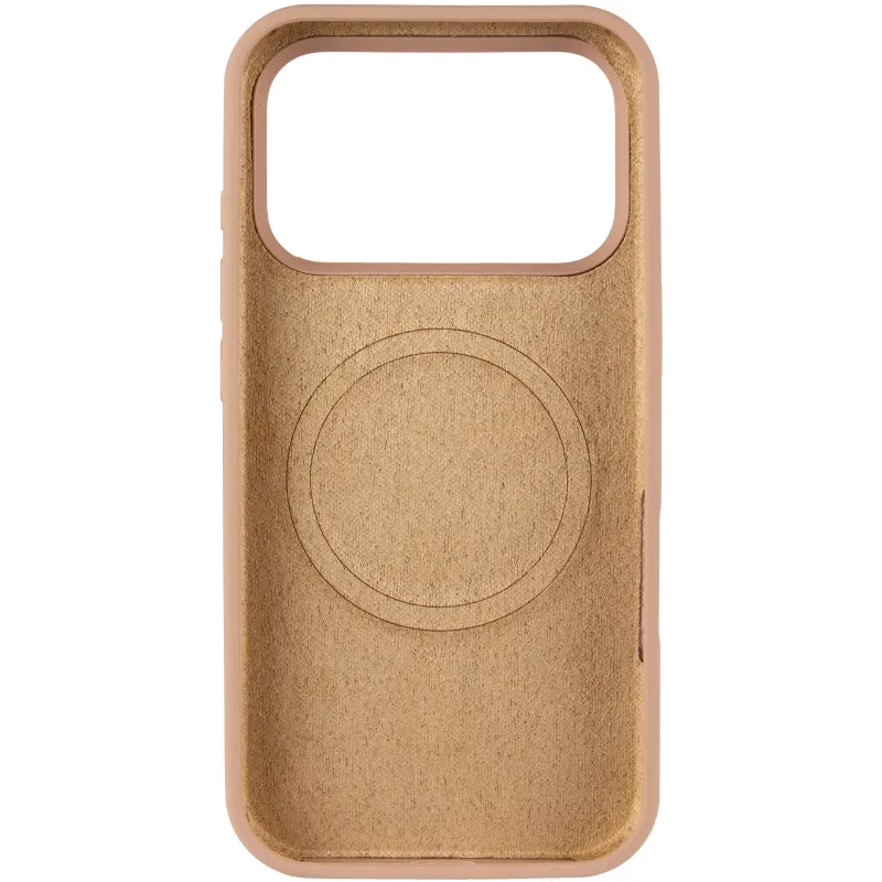 Чехол Silk Full Protective (AA) NO LOGO для Apple iPhone 17 Pro (6.3") – Бежевый / Desert Gold. Фото 7 из 7