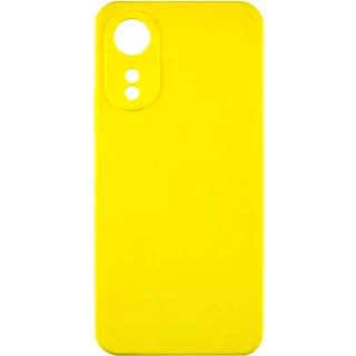 Кольоровий силіконовий чохол GETMAN із закритою камерою для Oppo A78 4G фото 1 з 1