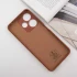 Чохол Silicone Case Lakshmi Plus з закритою камерою на Xiaomi Poco M6 4G – Коричневий / Brown. Фото 4 з 6