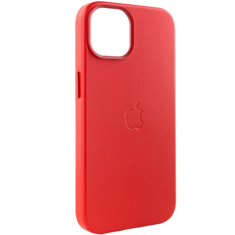 Шкіряний чохол Silicone Case Soft з MagSafe на Apple iPhone 12 Pro Max (6.7") – Crimson. Фото 5 з 8