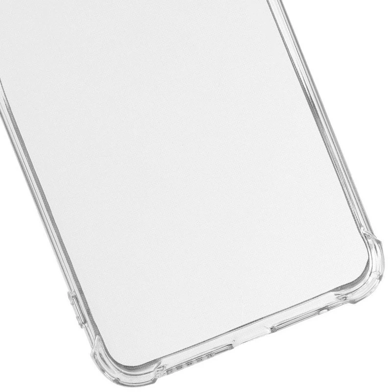 Ультратонкий силіконовий чохол GETMAN з критими бортами та камерою для Xiaomi Redmi Note 12 Pro 4G – Безбарвний (прозорий). Фото 3 з 5