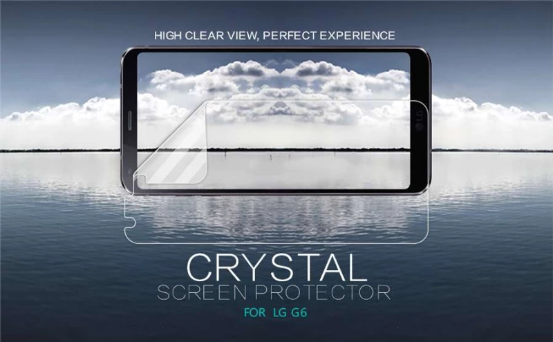 

Захисна плівка Nillkin Crystal на LG G6 / G6 Plus H870 / H870DS (Антивідбитки)